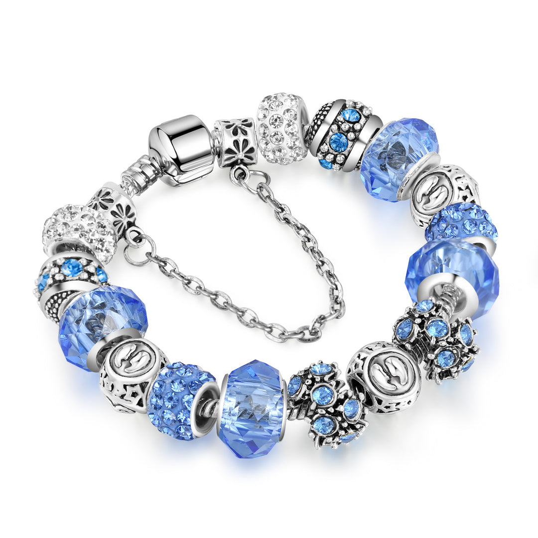 12 Constellation Crystal Bead Bracelet – Big Bead Design