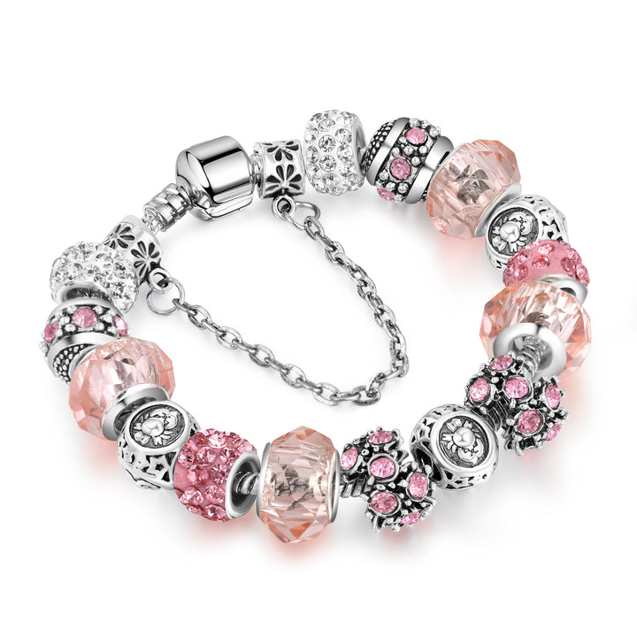 12 Constellation Crystal Bead Bracelet – Big Bead Design