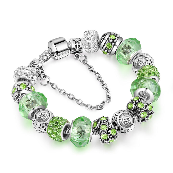 12 Constellation Crystal Bead Bracelet – Big Bead Design