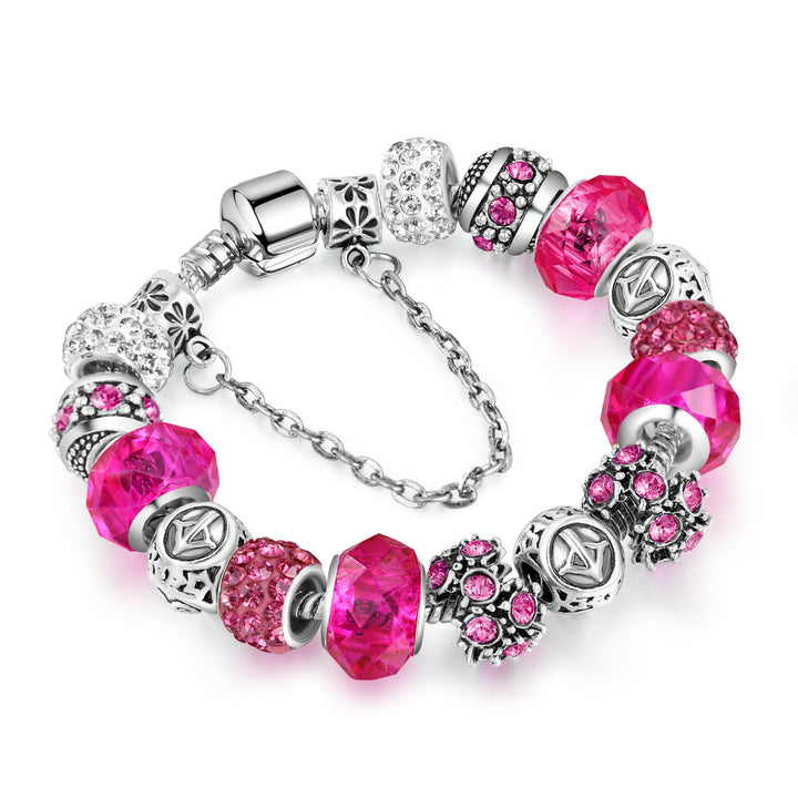 12 Constellation Crystal Bead Bracelet – Big Bead Design
