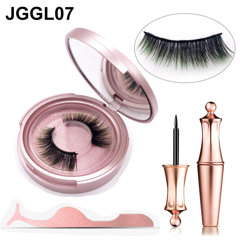 🧲👁️ Glue-Free Magnetic Eyelashes – Handmade Colored Magnetic Lash Set