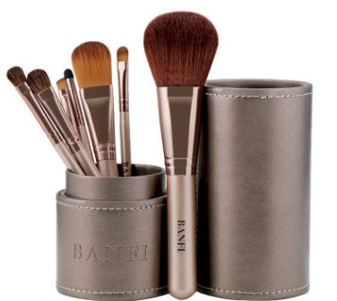 ✨ 7-Piece Beginner Eye Makeup Brush Set — Animal Hair Blend 💄