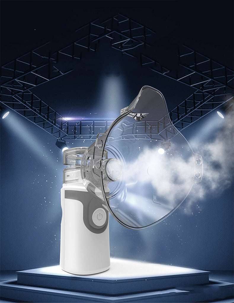 💧🌿 Portable Ultrasonic Mist Inhaler | Handheld Silent Personal Nebulizer ✨