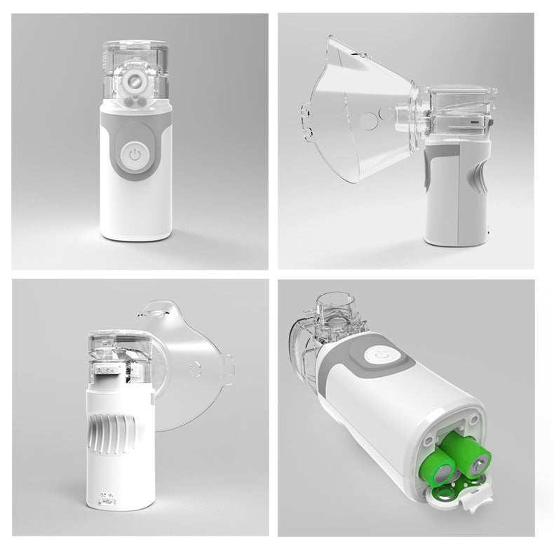 💧🌿 Portable Ultrasonic Mist Inhaler | Handheld Silent Personal Nebulizer ✨