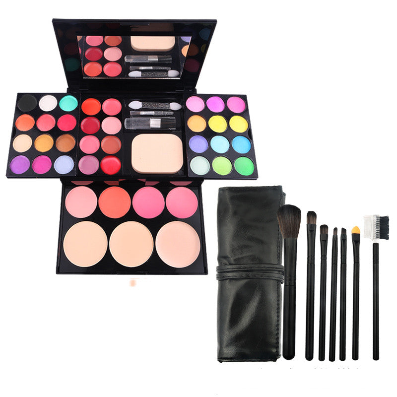 ✨ 39-Color Pearlescent Eyeshadow Palette – Full Combination Shimmer Makeup Set ✨