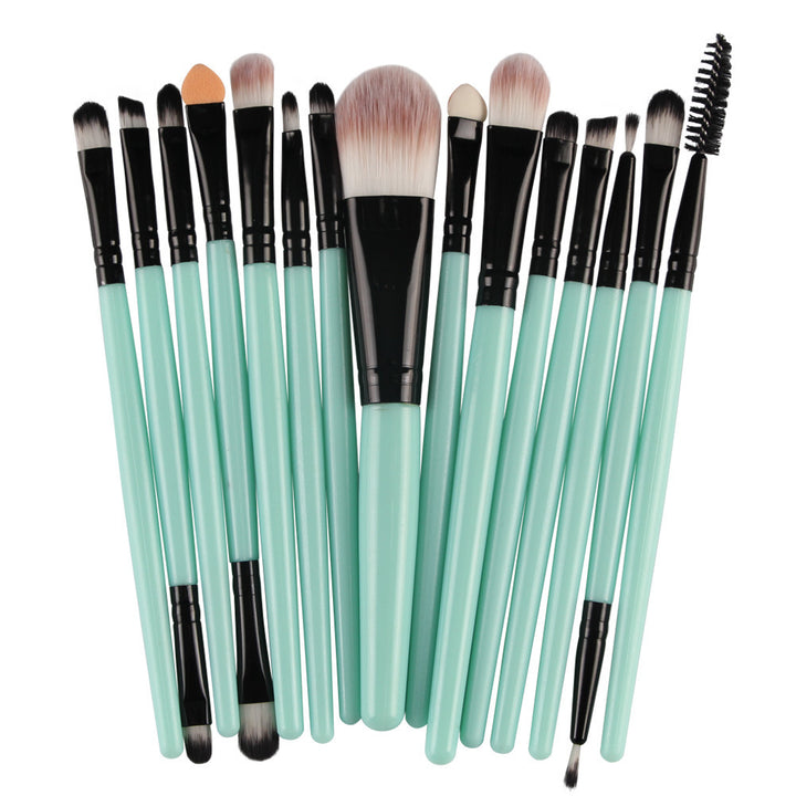 ✨ 15-Piece Makeup Brush Set — Beginner Beauty Tools Kit 💄