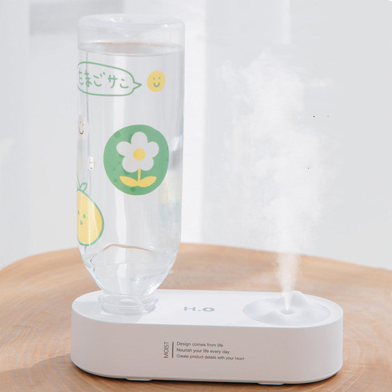 💧🚰 Aquarius Humidifier | USB Mini Rechargeable Portable Desktop Bottle Diffuser