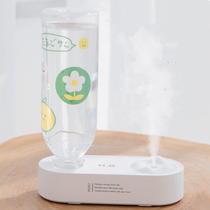 💧🚰 Aquarius Humidifier | USB Mini Rechargeable Portable Desktop Bottle Diffuser