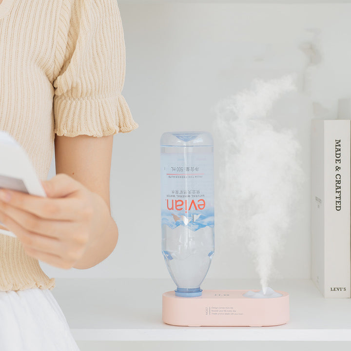 💧🚰 Aquarius Humidifier | USB Mini Rechargeable Portable Desktop Bottle Diffuser