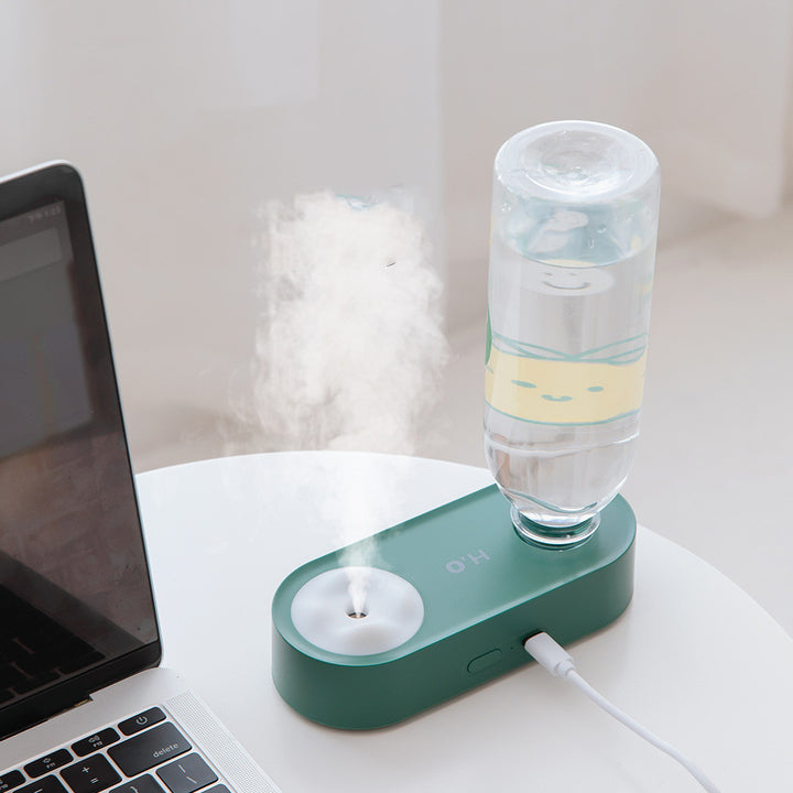 💧🚰 Aquarius Humidifier | USB Mini Rechargeable Portable Desktop Bottle Diffuser