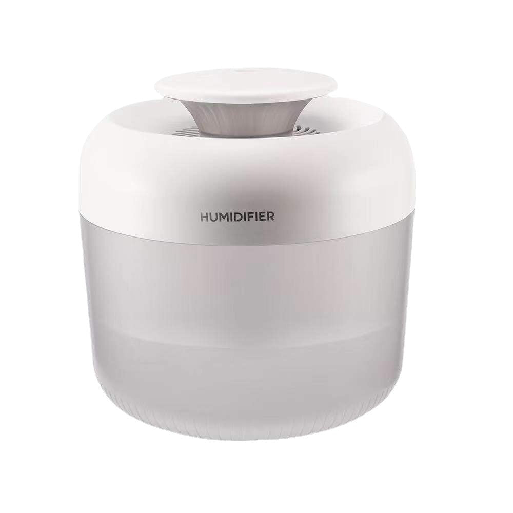 🌫️💧 Large Capacity USB Ultrasonic Humidifier | 7-Color LED Aroma Diffuser 🌈✨