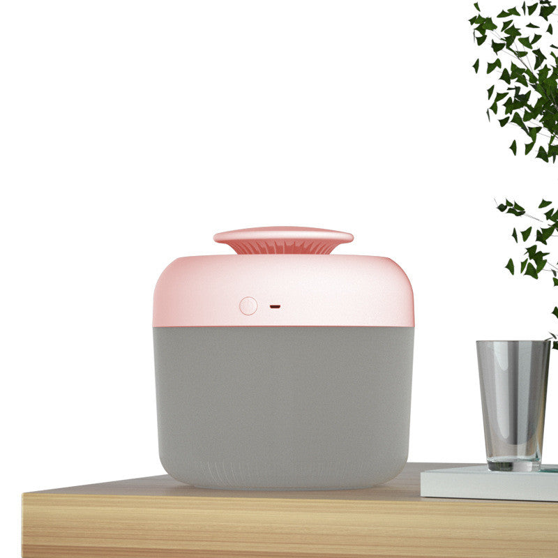 🌫️💧 Large Capacity USB Ultrasonic Humidifier | 7-Color LED Aroma Diffuser 🌈✨