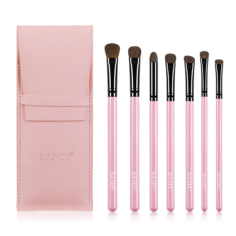 ✨ 7-Piece Super Soft Eyeshadow Brush Set 💄