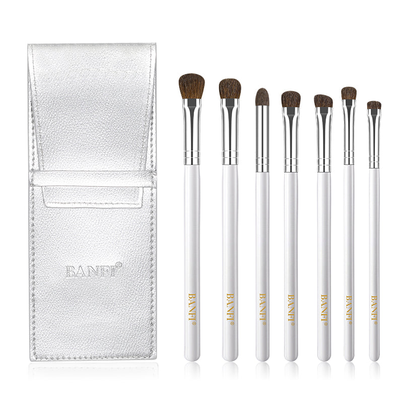 ✨ 7-Piece Super Soft Eyeshadow Brush Set 💄
