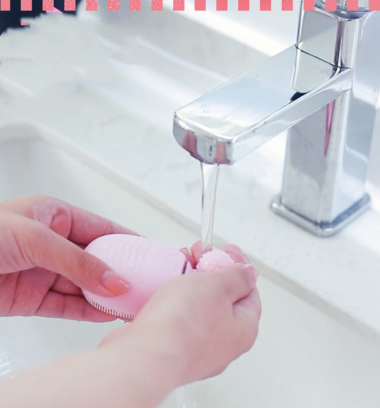 💖🧼 Japan Electric Facial Cleansing Instrument | Silicone Ultrasonic Facial Cleanser