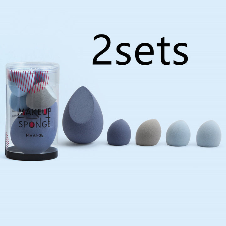 🥚💄 5 Pack Mini Beauty Eggs – Soft Makeup Sponge Set (Wet & Dry Use)