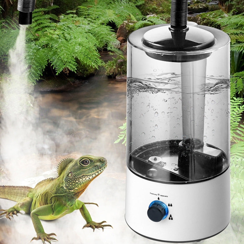 🐢💧 Climbing Pet Tortoise Humidifier | Ultrasonic Air Mist Diffuser 🌿✨