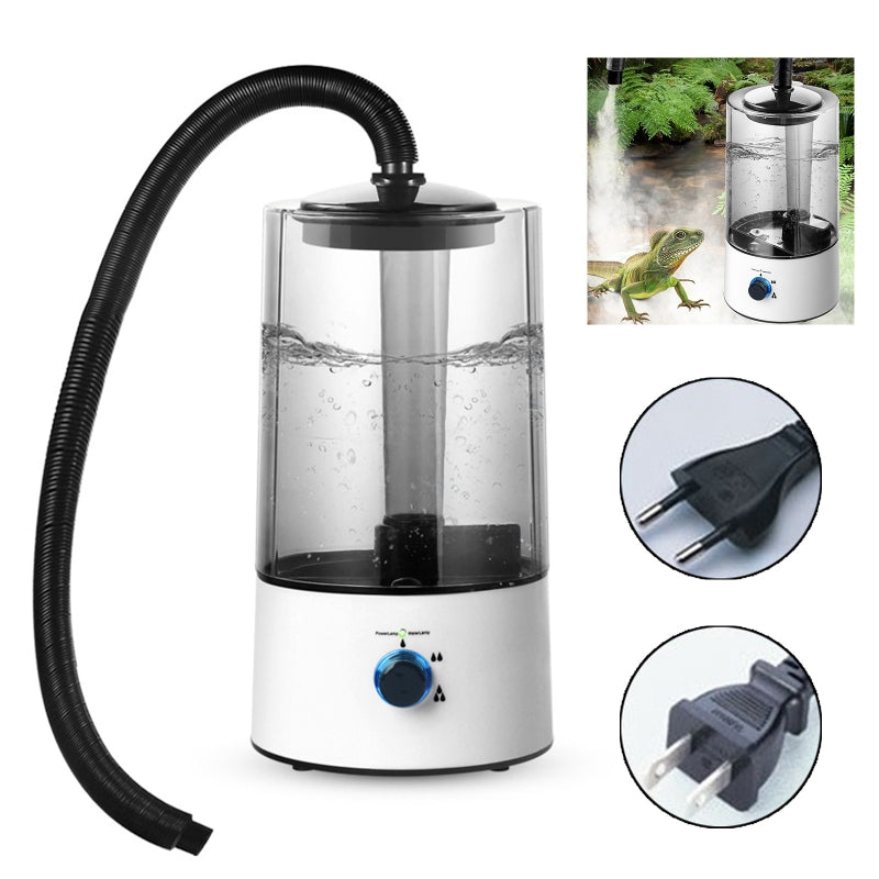 🐢💧 Climbing Pet Tortoise Humidifier | Ultrasonic Air Mist Diffuser 🌿✨