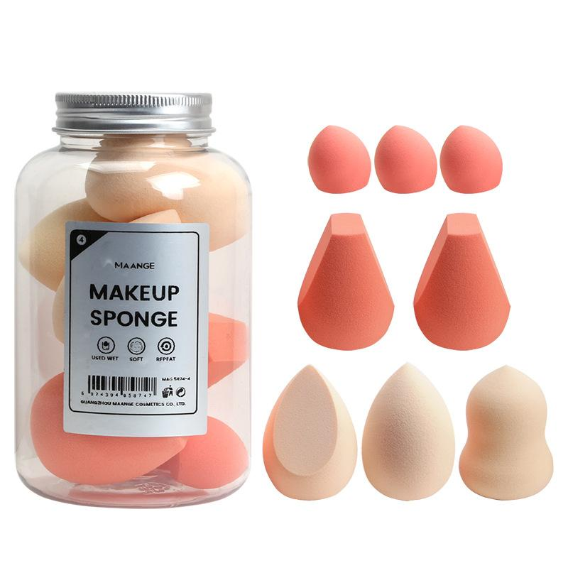 🥚💄 Beauty Egg Makeup Sponge – Soft Wet & Dry Blender Puff with Storage Box