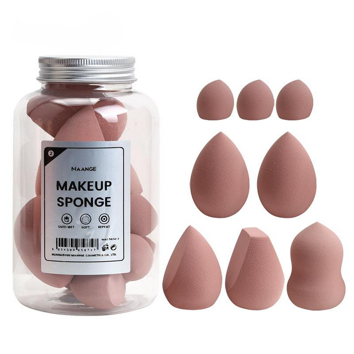 🥚💄 Beauty Egg Makeup Sponge – Soft Wet & Dry Blender Puff with Storage Box
