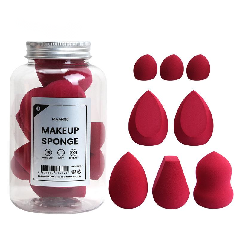 🥚💄 Beauty Egg Makeup Sponge – Soft Wet & Dry Blender Puff with Storage Box