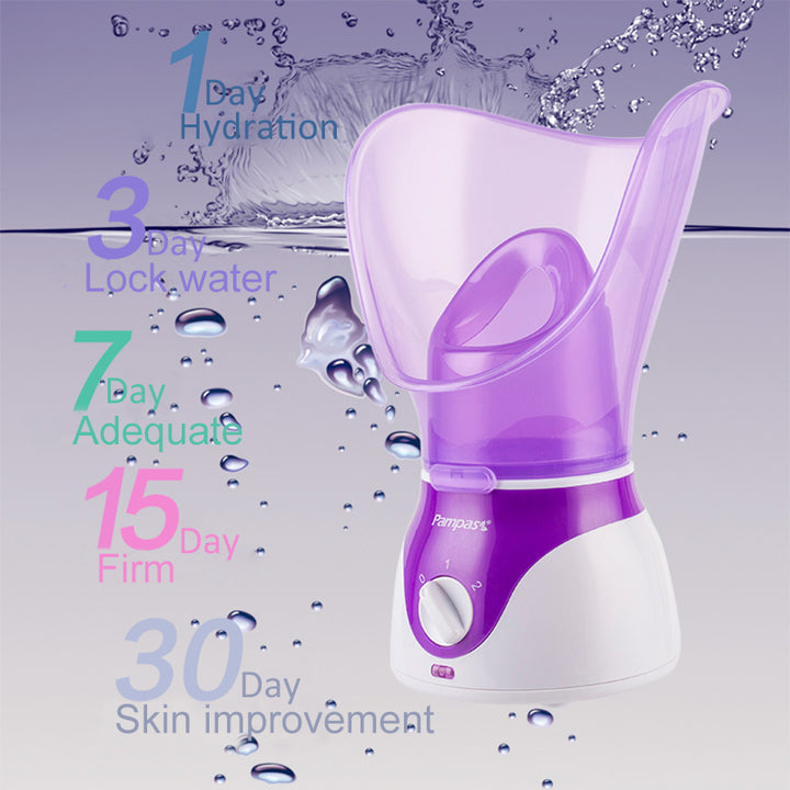 💨✨ Facial Face Steamer Machine | Pore Cleanser Mist Spa Sauna Vaporizer