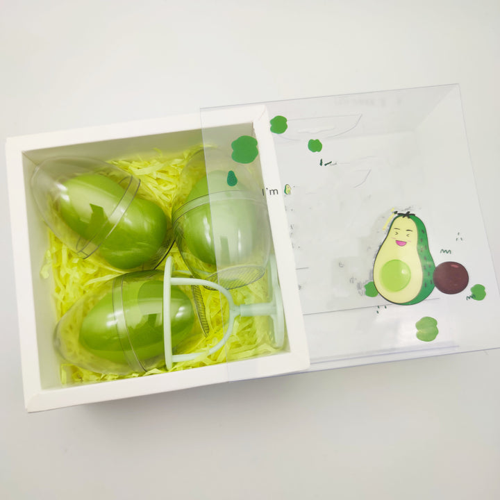 🥚💄 Wet & Dry Beauty Egg Set – Mushroom Head Cushion Puff Boxed (4+1 Set)