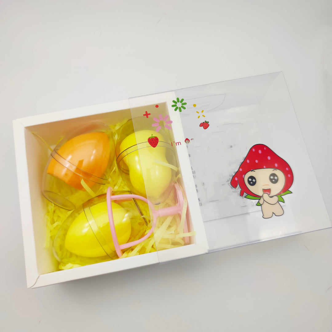 🥚💄 Wet & Dry Beauty Egg Set – Mushroom Head Cushion Puff Boxed (4+1 Set)