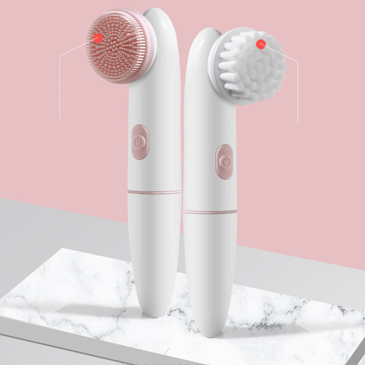 🧼💖 Electric Silicone Facial Cleanser | 360° Deep Cleansing Pore Brush