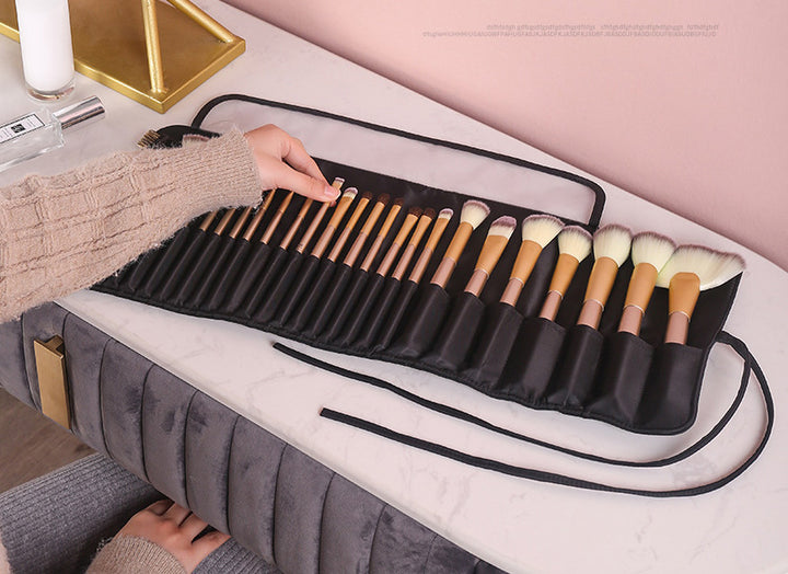 ✨ Travel Makeup Brush Tool Storage Bag — Waterproof & Portable 💄👜