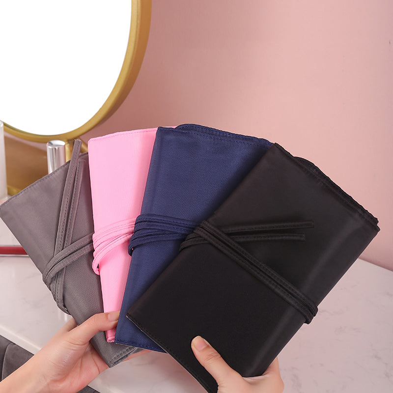 ✨ Travel Makeup Brush Tool Storage Bag — Waterproof & Portable 💄👜