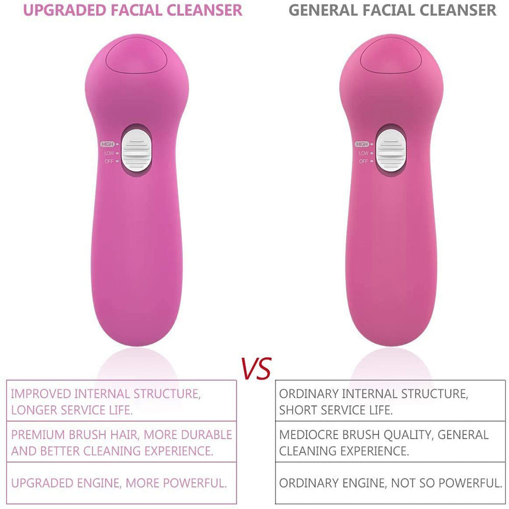 🧼💖 8-in-1 Electric Facial Cleansing Instrument | Multi-Function Pore Cleaner & Skin Care Massager