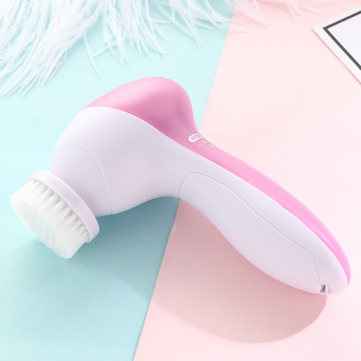 💖🧼 New Electric Rotating Five-in-One Cleansing Instrument | Ultrasonic Facial Cleanser & Massage Device