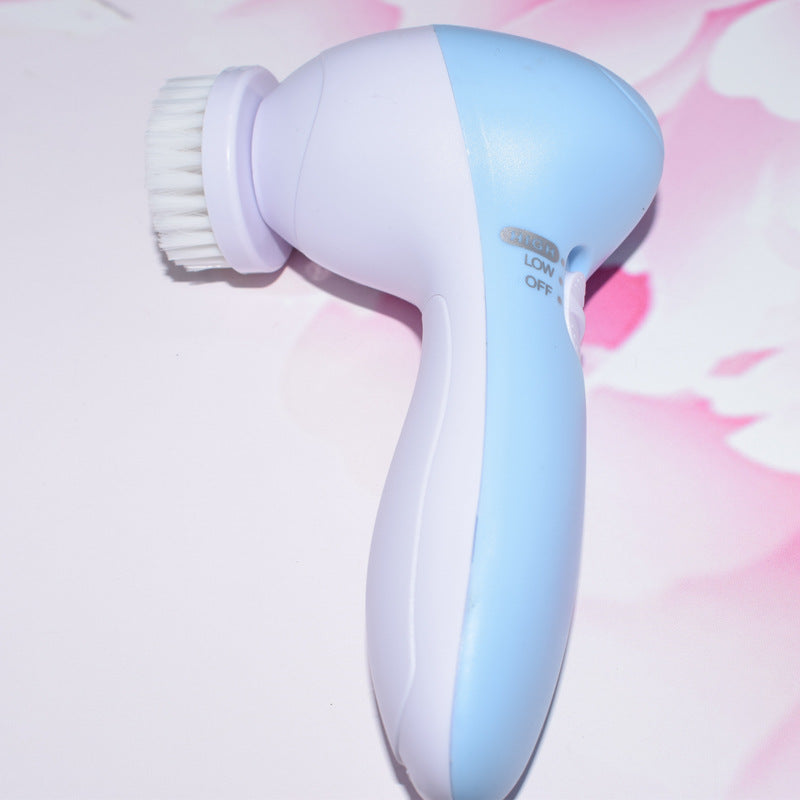 💖🧼 New Electric Rotating Five-in-One Cleansing Instrument | Ultrasonic Facial Cleanser & Massage Device