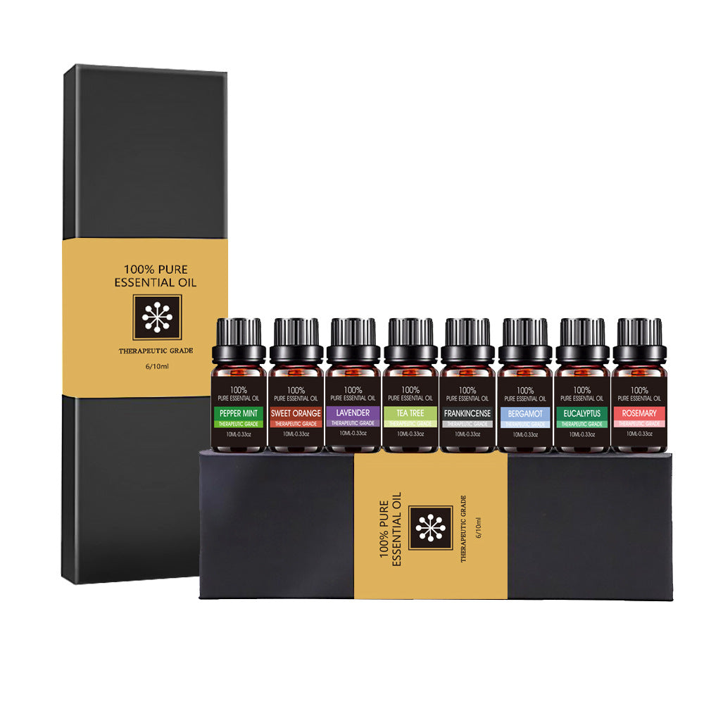 🌿 Organic Essential Oils Set – Top Sale Natural Therapeutic Grade Aromatherapy Gift Kit