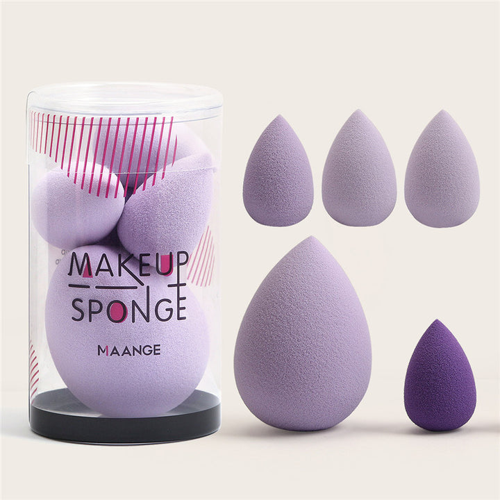 🥚💄 5 Pack Mini Beauty Eggs – Non-Latex Wet & Dry Makeup Sponge Set