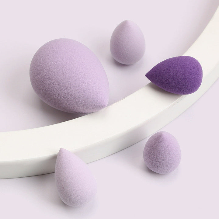 🥚💄 5 Pack Mini Beauty Eggs – Non-Latex Wet & Dry Makeup Sponge Set