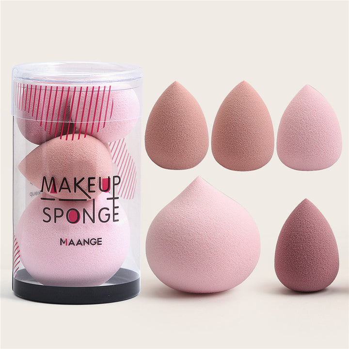 🥚💄 5 Pack Mini Beauty Eggs – Non-Latex Wet & Dry Makeup Sponge Set