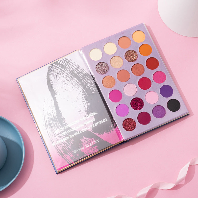 📚 72-Color Eyeshadow Book Palette – All-in-One Professional Makeup Kit ✨
