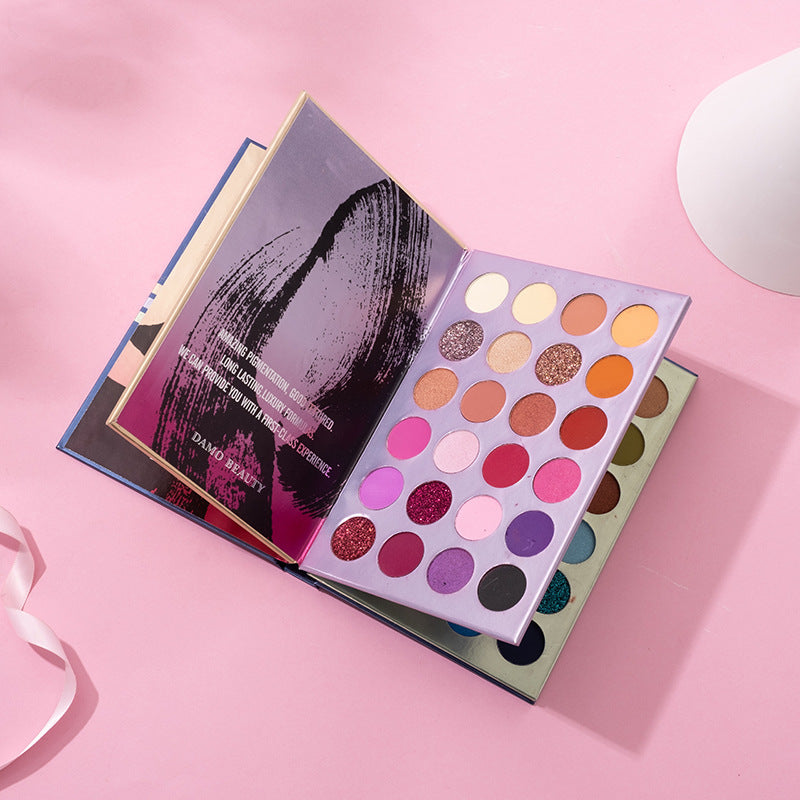 📚 72-Color Eyeshadow Book Palette – All-in-One Professional Makeup Kit ✨