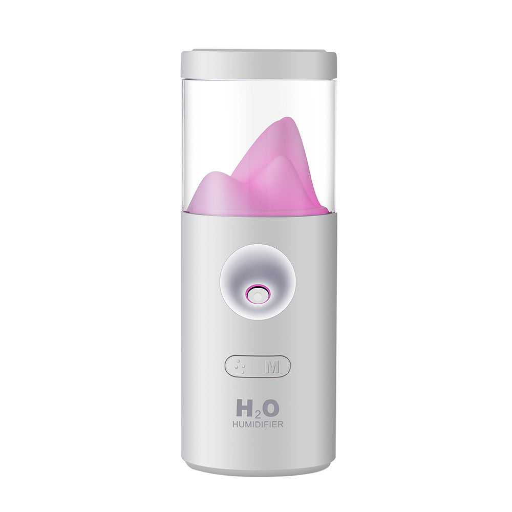 🌫️💡 Hengshan Rotating Humidifier | 130° Shaking Head Atomizer & Atmosphere Lamp ✨