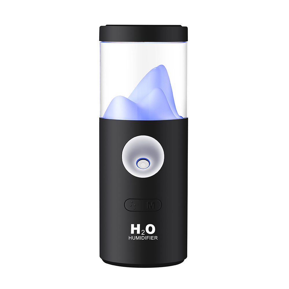 🌫️💡 Hengshan Rotating Humidifier | 130° Shaking Head Atomizer & Atmosphere Lamp ✨