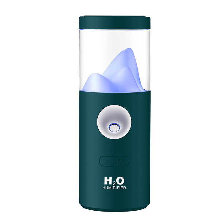 🌫️💡 Hengshan Rotating Humidifier | 130° Shaking Head Atomizer & Atmosphere Lamp ✨