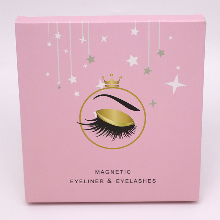 🧲👁️ Magnetic Eyelashes & Eyeliner Set – Waterproof Reusable False Mink Lashes