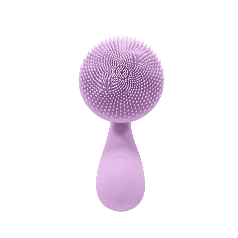 🧼💖 Xiaoruyi Sonic Electric Facial Cleansing Device | Silicone Magnetic Bead Rotating Face Brush