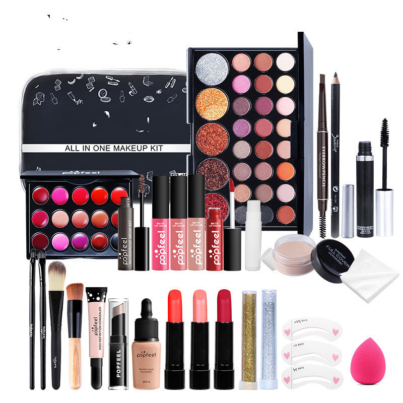 💄 POPFEEL All-in-One Makeup Set – Oil Control & Concealer Beauty Kit  ✨