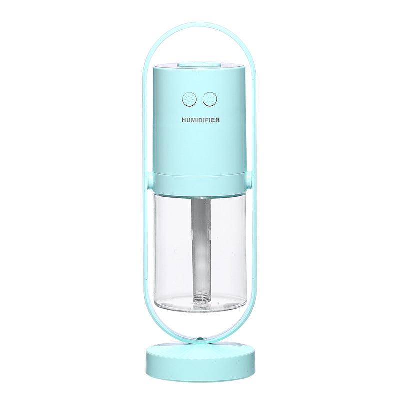 🌙💧 Portable Mini Night Light Humidifier | USB Aromatherapy Desktop Mist 🌿✨