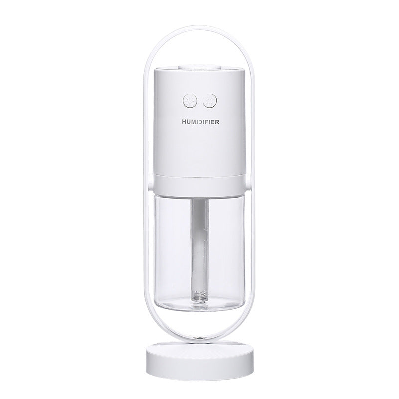 🌙💧 Portable Mini Night Light Humidifier | USB Aromatherapy Desktop Mist 🌿✨