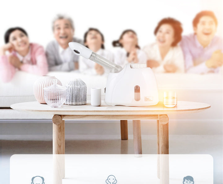 💆‍♀️🌿 Facial Humidifier Herbal Steamer