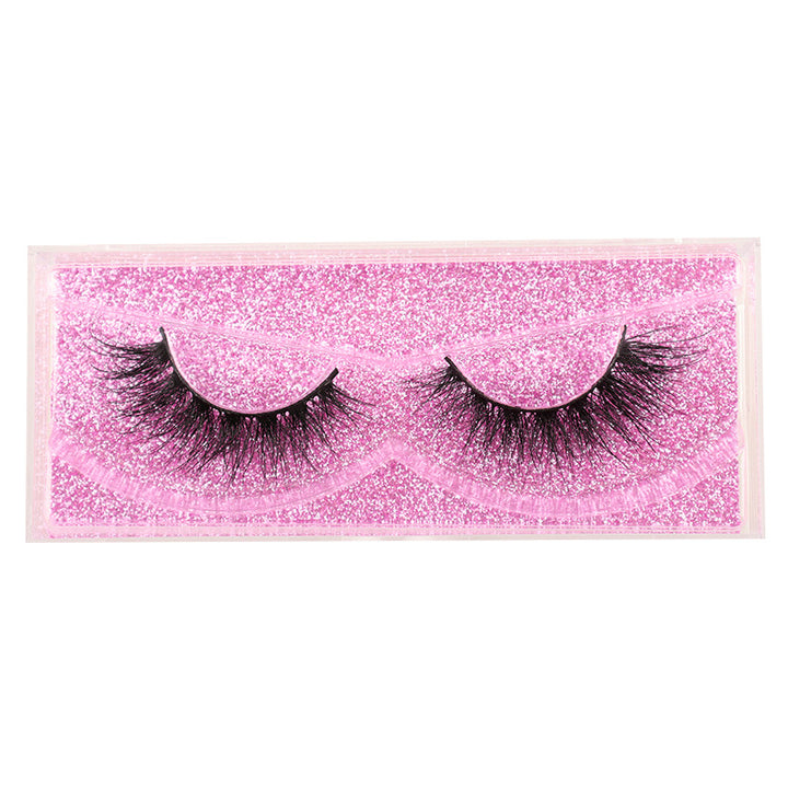 👁️✨ Imitation Eyelashes – Thick Volume Faux Mink False Lashes